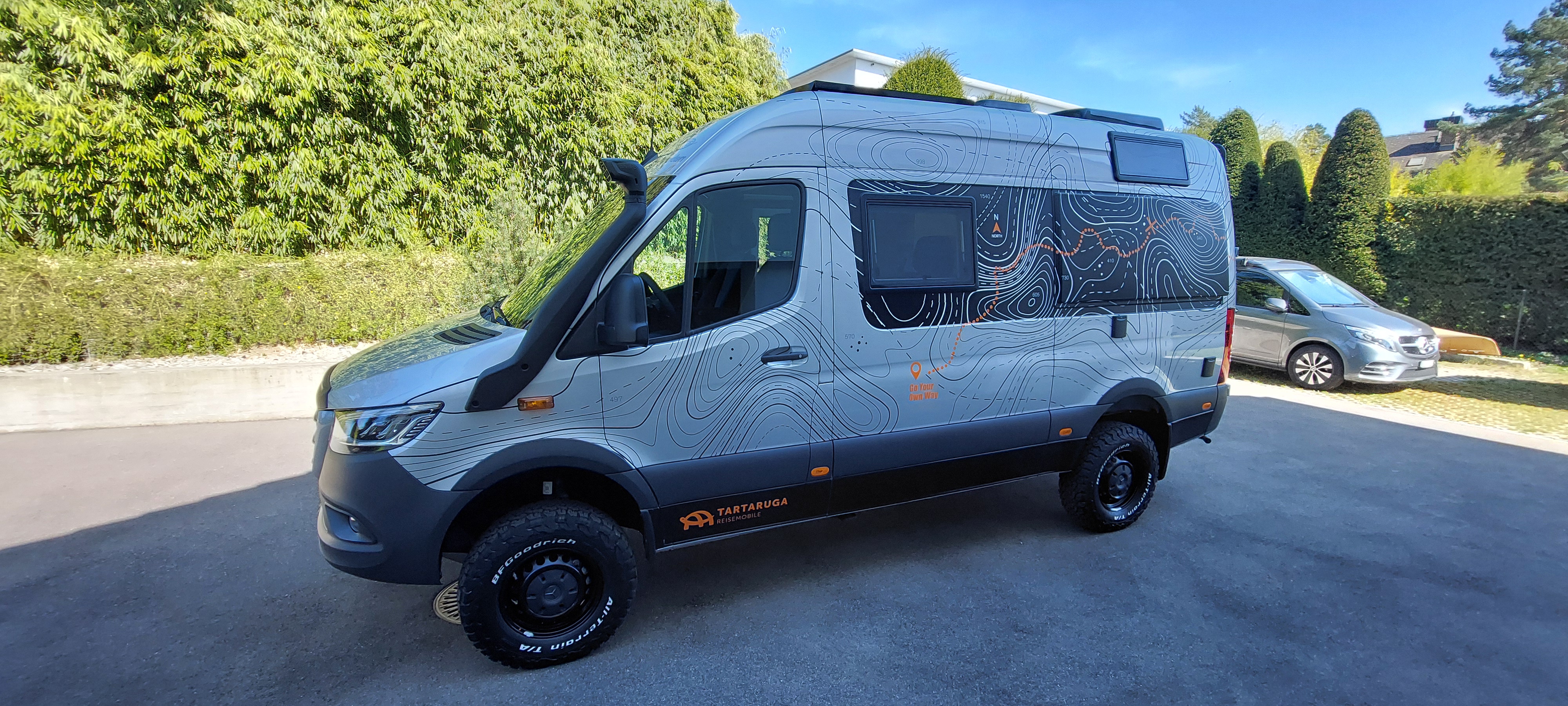 Mercedes‑Sprinter 4x4 • Neuwertig • 2.0 l, 140 kW/190 PS CDI • Camper für Fernreisen und Offroad-Abenteuer • Privatverkauf