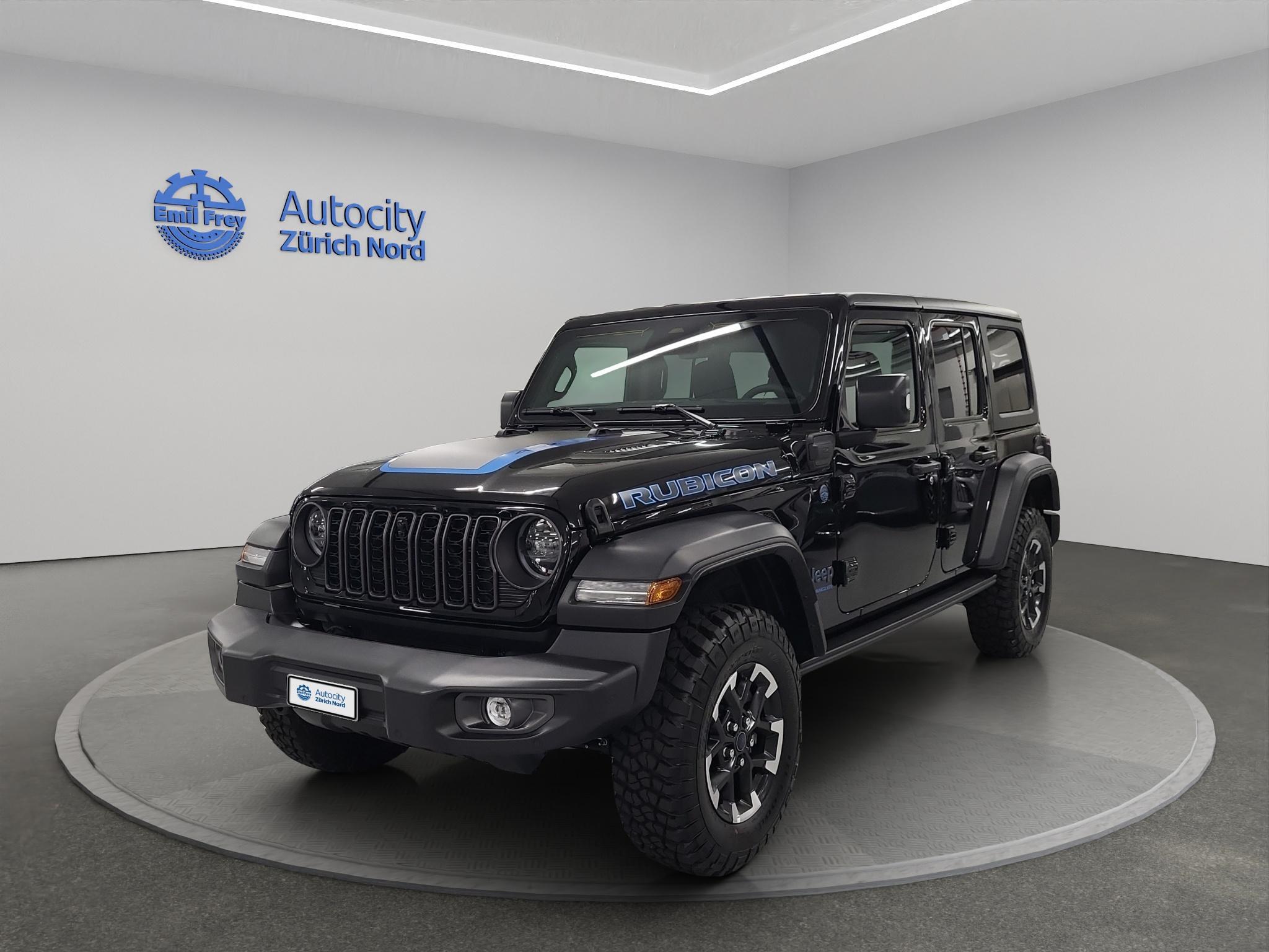 JEEP Wrangler 2.0 Turbo Rubicon Black Kite Unlimited 4xe