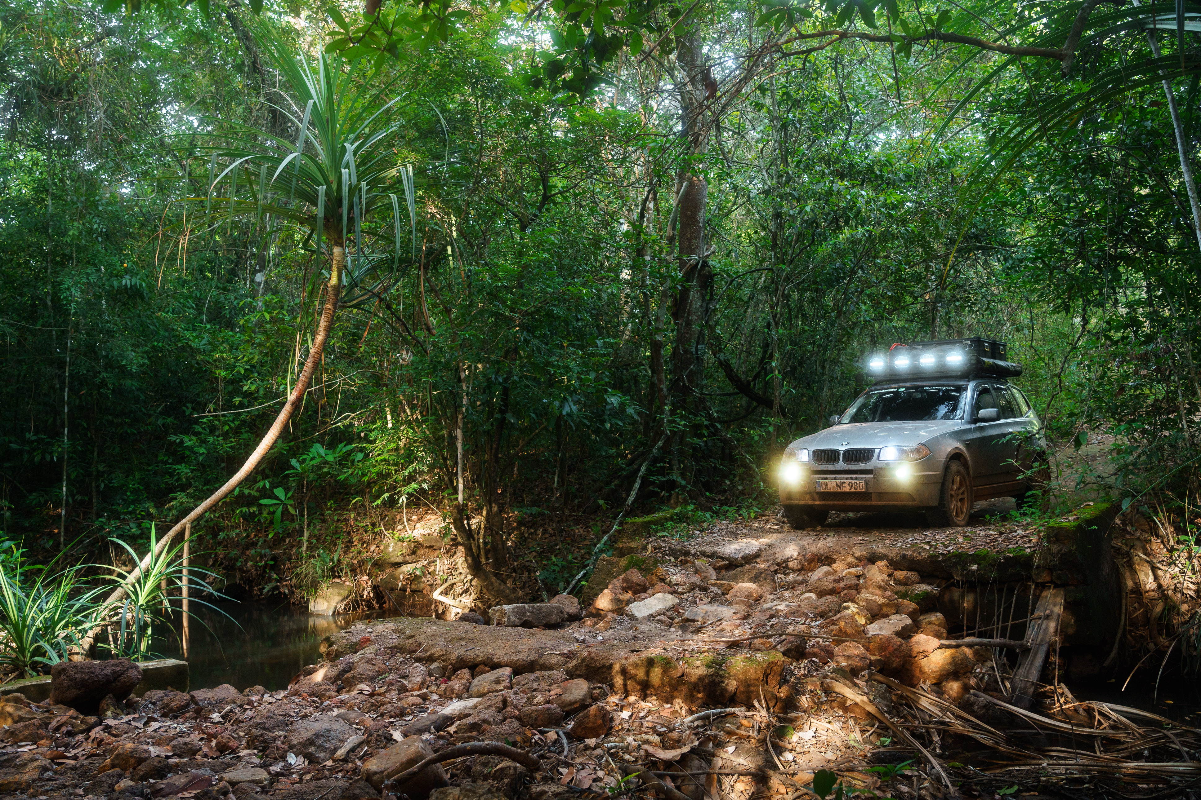 Mit einem BMW X3 durch Afrika