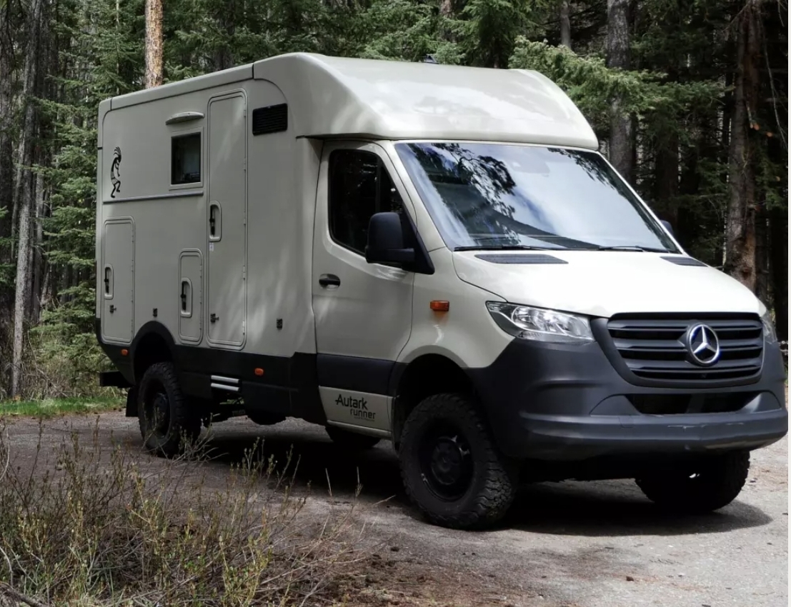 Camper da viaggio intorno al mondo Sprinter Woelcke Autarkrunner