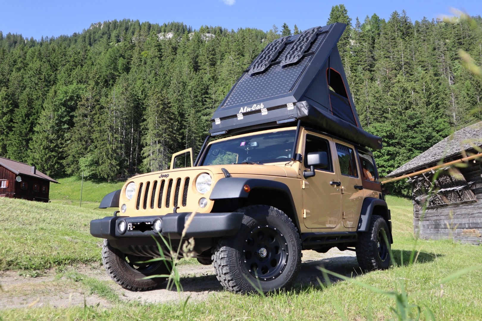 JEEP WRANGLER Unlimited Sport Reisefertig