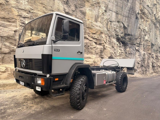 Aufbereitetes Fahrgestell Mercedes-Benz 917 Expeditionsmobil