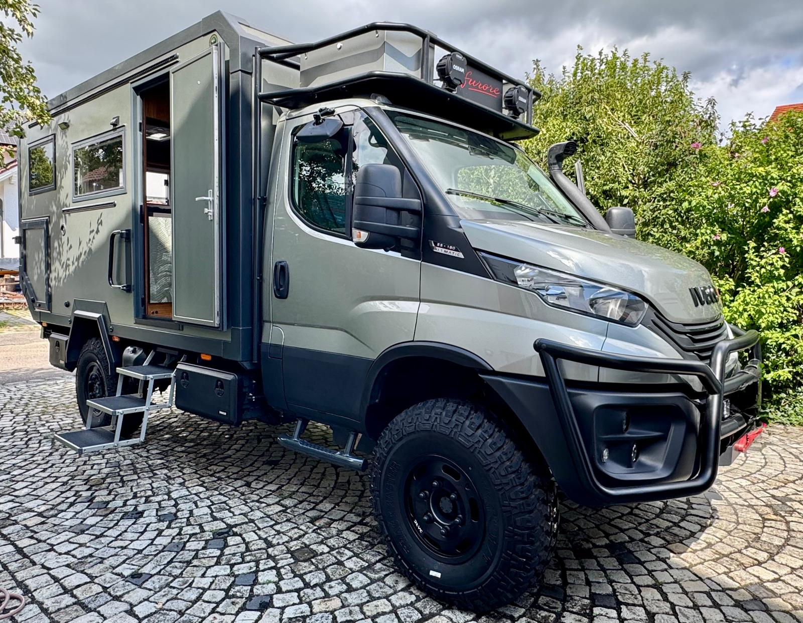IVECO Daily 4x4 Expeditionsmobil / Weltreisemobil autark / gasfrei / neuwertig / sofort
