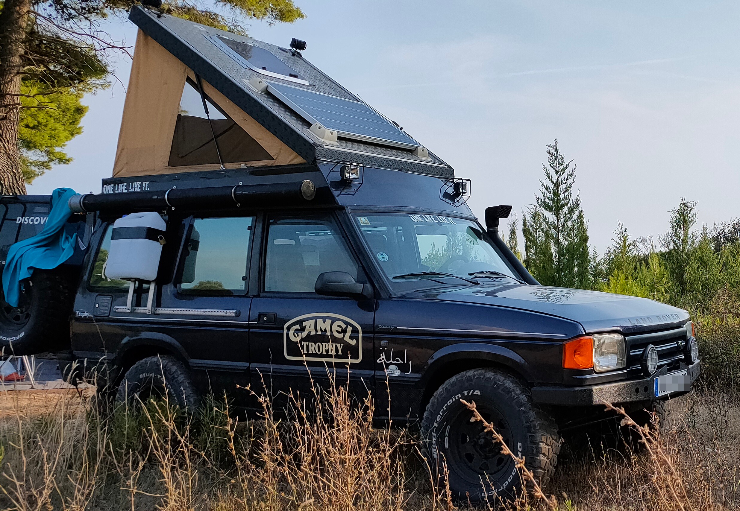 Land Rover Discovery 1 300TDI mit Hubdach