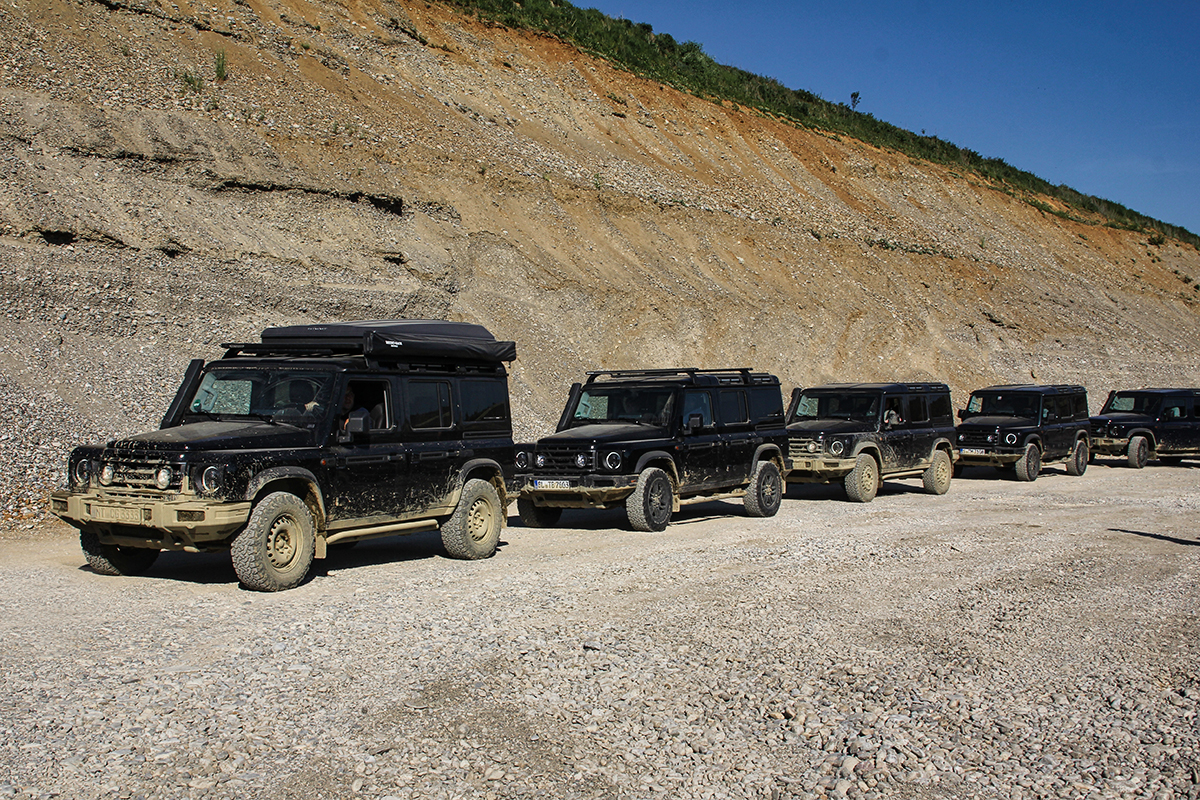 Offroad Training Ineos Grenadier