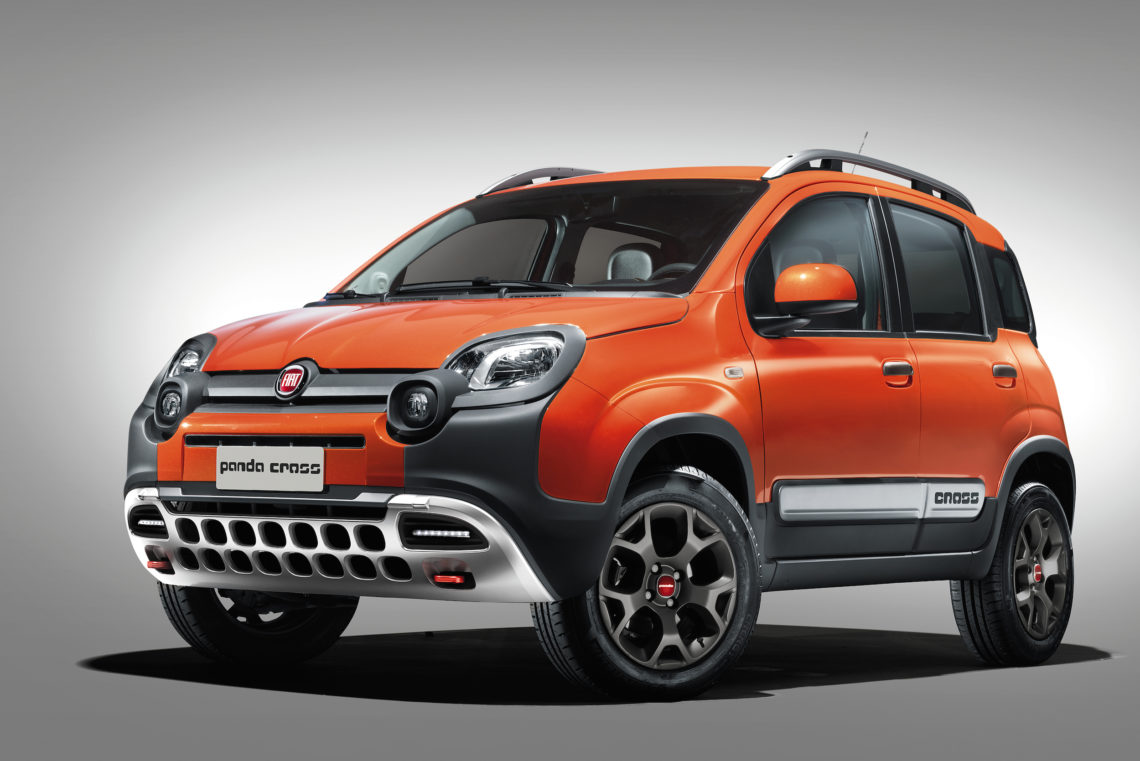 4 Pfoten für Geländegang: Fiat Panda Cross 4x4