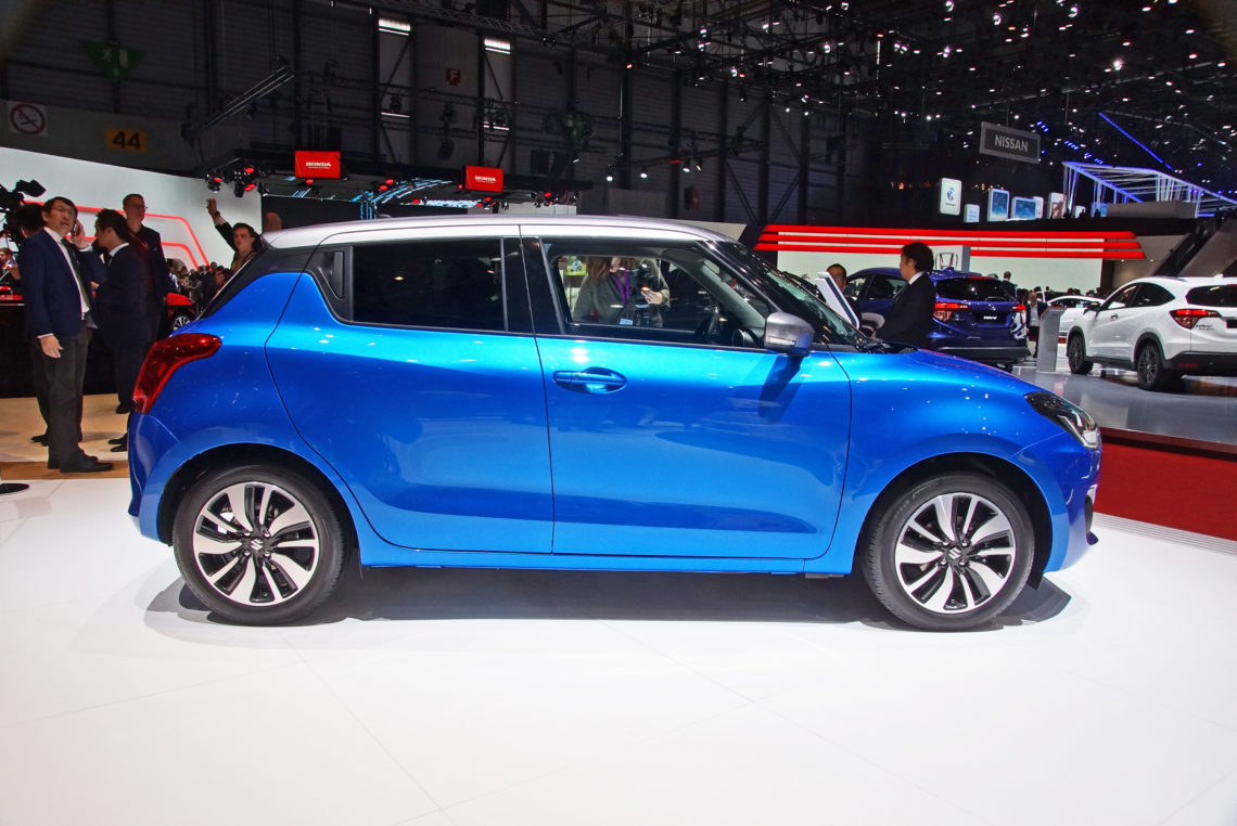 Der neue Suzuki Swift 4x4 (2017) hat nochmals kräftig abgespeckt.