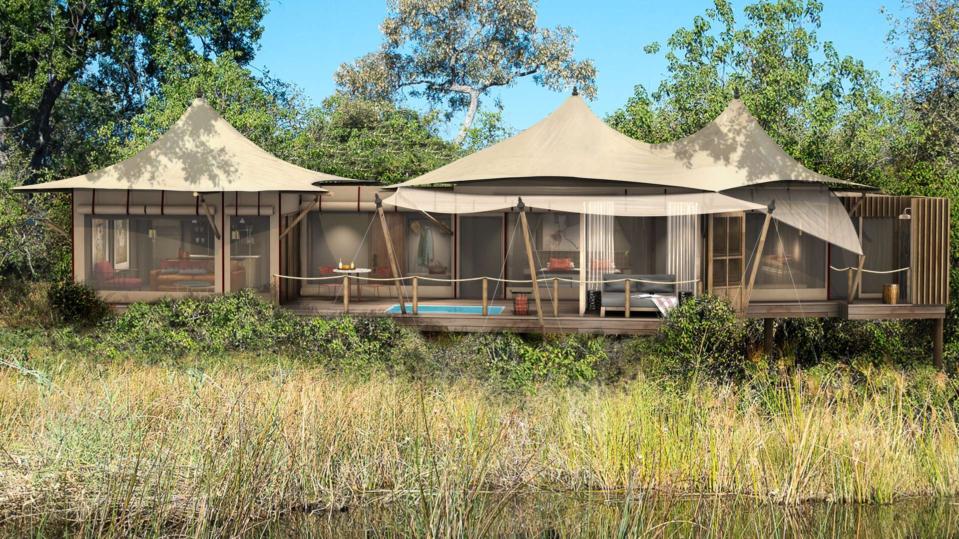 DumaTau Camp Botswana by Wilderness Safaris