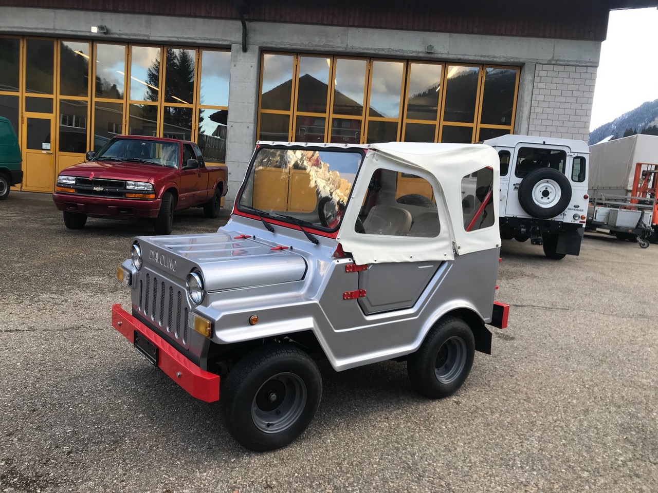 Das kleines Offroad-Cabrio der Welt: der Schweizer Diavolino