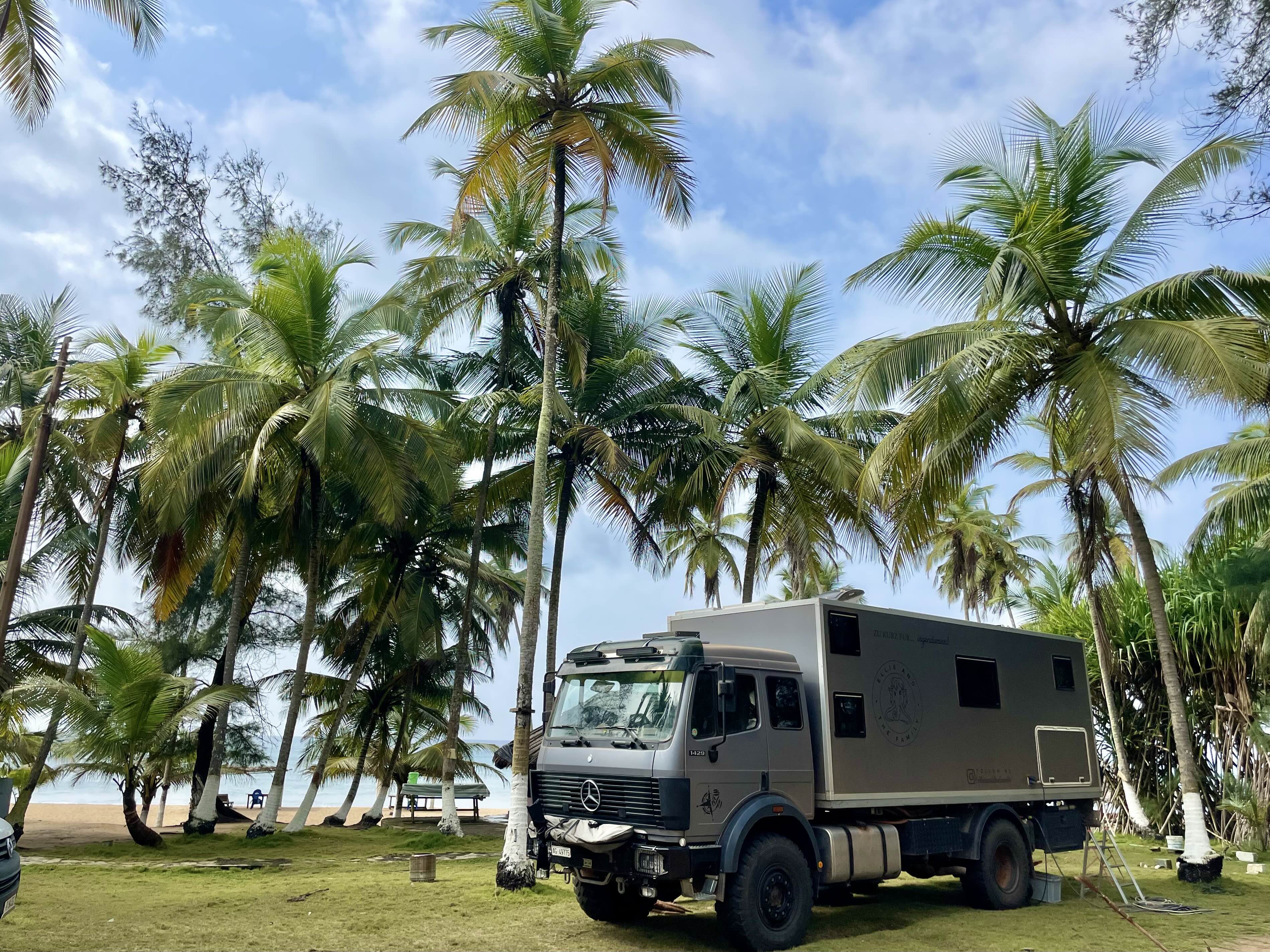 Mercedes-Benz 1429 V8, Expeditionsmobil 4x4 – Vollausbau für 4 Personen, Offroad-Abenteuer