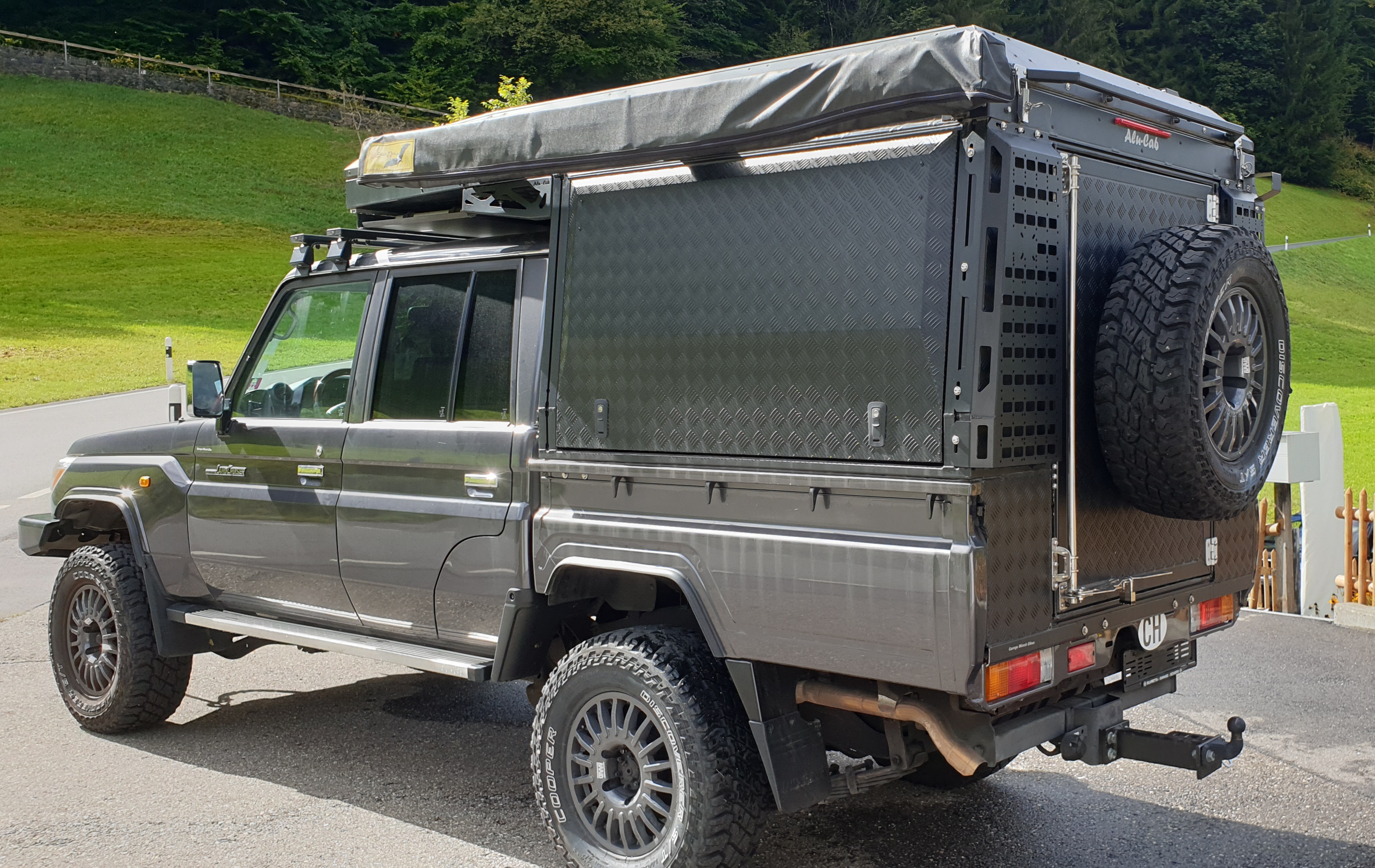 Alu-Cab Canopy Aufbau