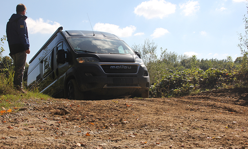 Offroad Training Light für Reisemobile &amp; Camper mit Zweirad-Antrieb