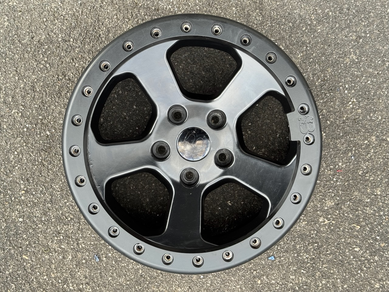 4 x Bawarrion Bon´Z Beadlock Felge 8,5x17&quot; für Jeep Wrangler JK / JL