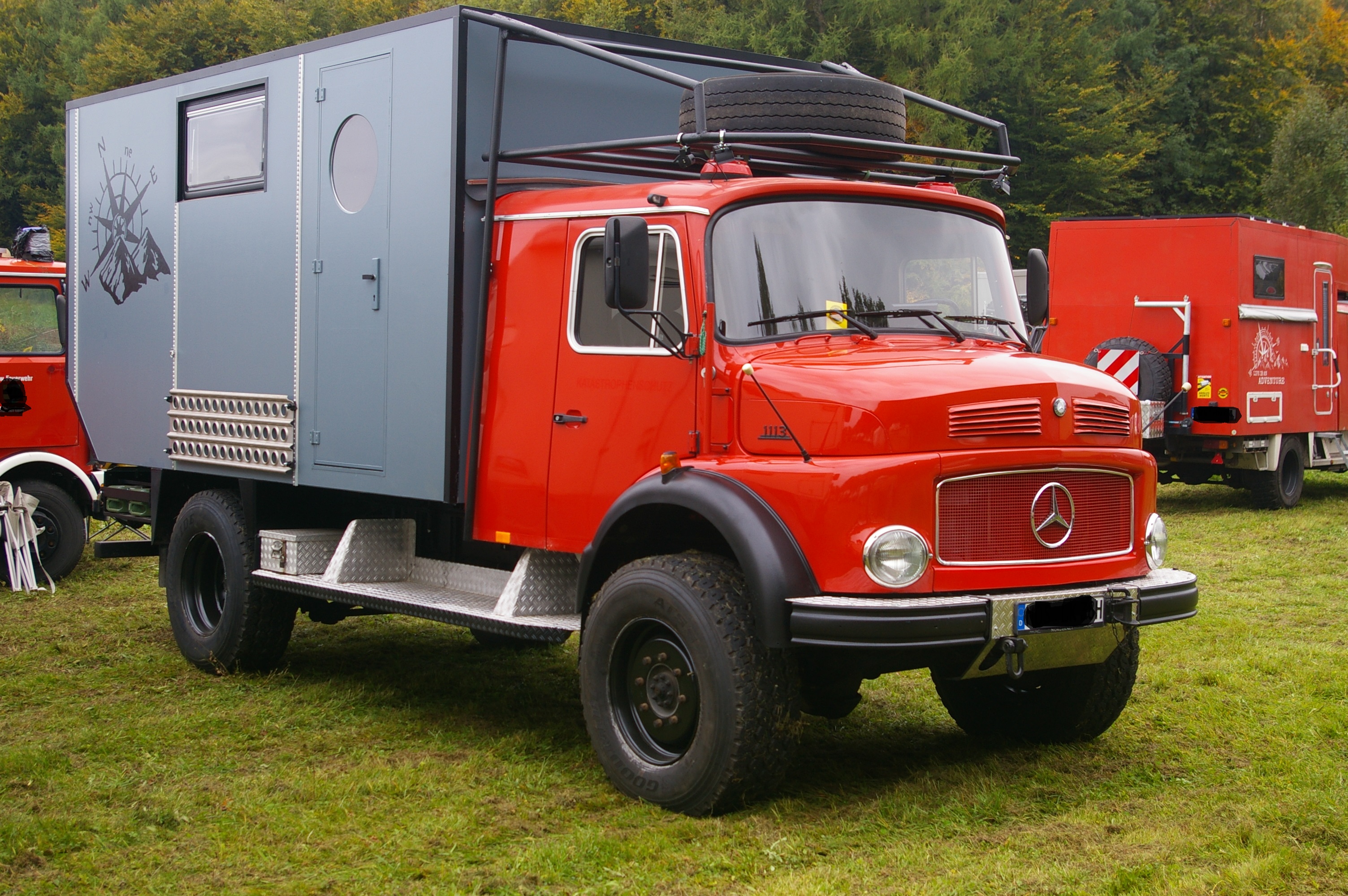 Mercedes Benz LAF1113B/42 Kurzhauber, 7,5t. Oldtimer