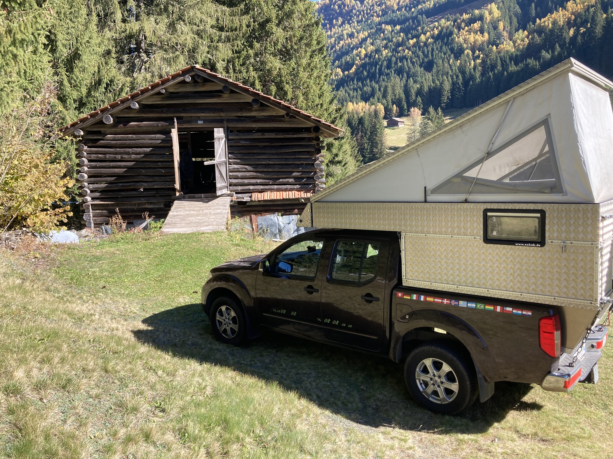 Offroad Camper – Nissan Navara mit EXKAB Wohnkabine