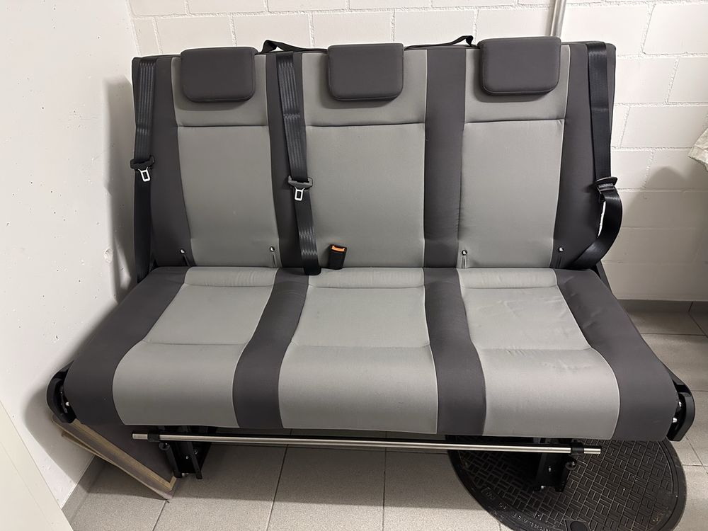 Reimo Schlafsitzbank V3000 breit für VW T5/T6 | Rückbank